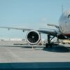 69駐機する航空機